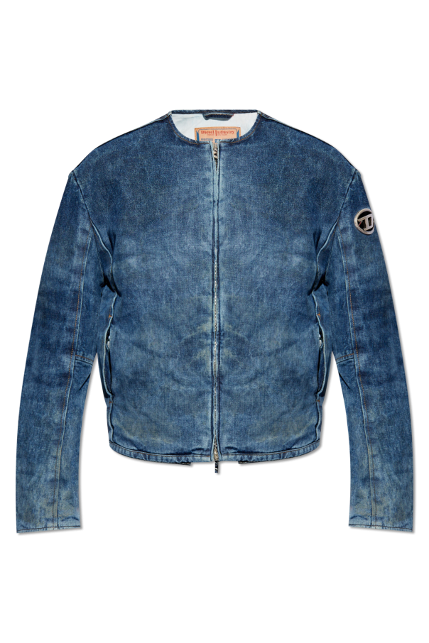 Diesel ‘d Calur Fse Denim Jacket Mens Clothing Vitkac